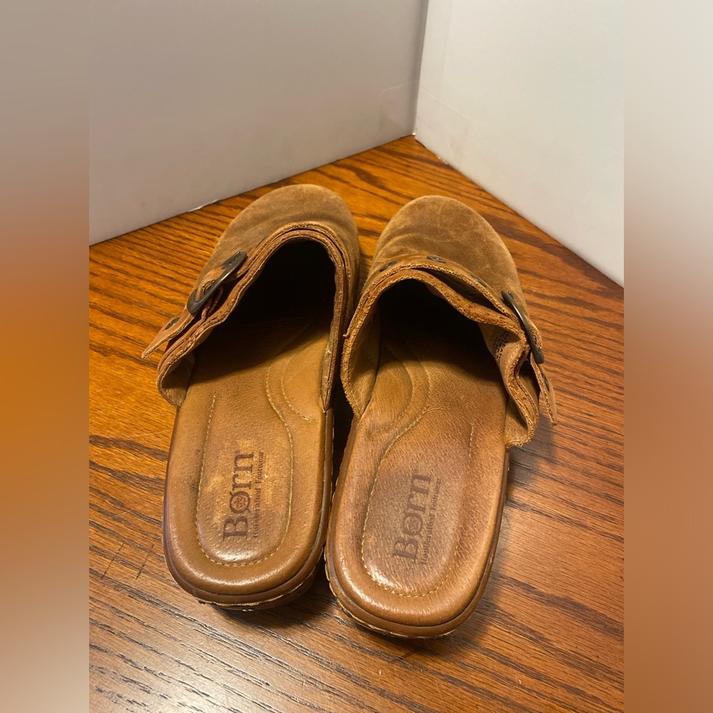 Born Suede Clogs - Picture 9 of 9